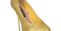 Shoes// Oro, glitter e stiletto: il mix perfetto per una scarpa must have
