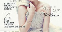 Cover Girl// Michelle Williams in Alexander McQueen su Elle UK di dicembre