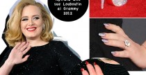 Star Beauty// Adele e la manicure "Louboutin inspired" ai Grammy 