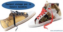 New Brand// Soisire Soiebleu e le sneakers foulard 