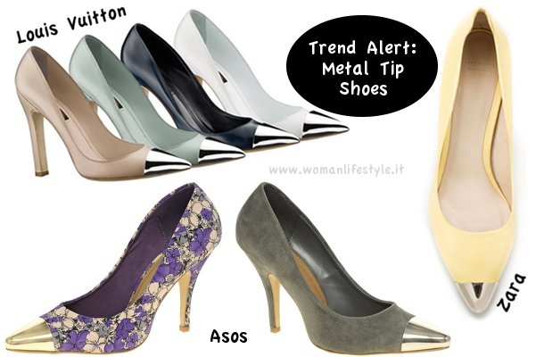 Trend Alert// Metal Tip Shoes