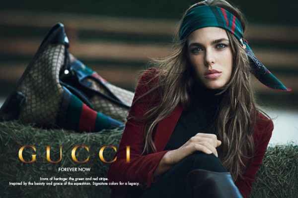Ad Campaign// Charlotte Casiraghi testimonial Gucci “Forever Now” per i prossimi 2 anni