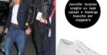 Star Style// Jennifer Aniston e le Superga bianche