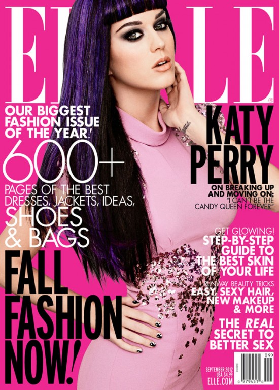 Cover Girl// Katy Perry su Elle Usa September Issue