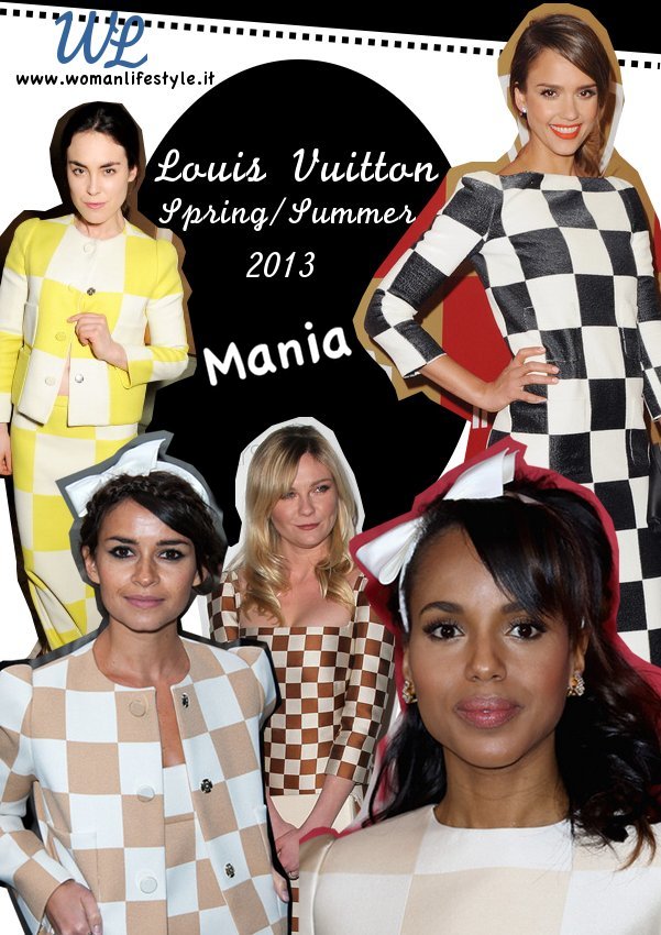 Trend Alert// Celebrità pazze per per la stampa damier di Louis Vuitton
