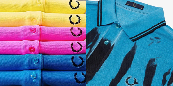 Fred Perry tie and dye