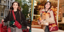 Lily Collins a Parigi con le borse Cartier 2024
