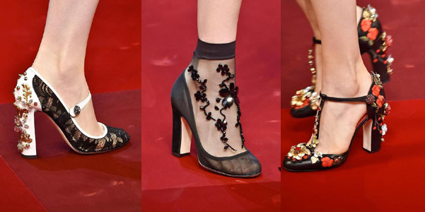 scarpe Dolce Gabbana pe 2015