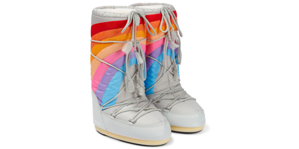 I Moon Boot Icon Rainbow per vacanze sulla neve coloratissime