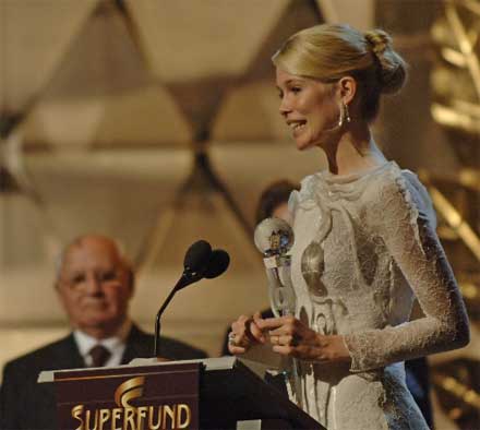 World Style Award 2006: The winner is Claudia Schiffer.