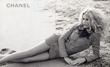 Claudia Schiffer per Chanel