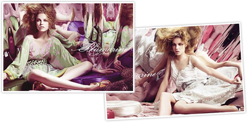 Ads Primavera Estate 2008: l’allure romantica di Blumarine
