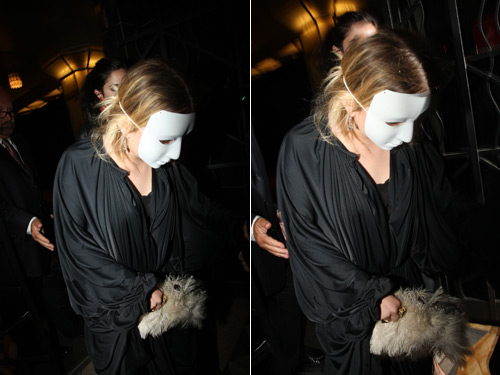 Ashley Olsen mascherata