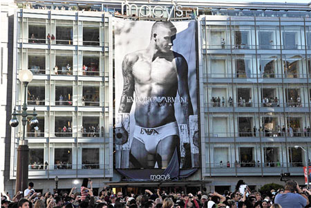 David Beckham protagonista della campagna Emporio Armani Underwear A/I 2008