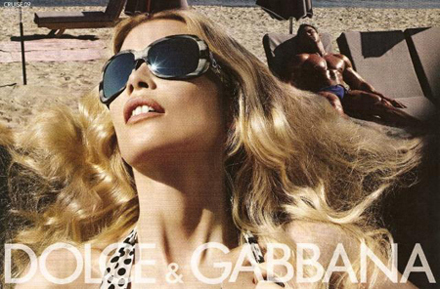 Claudia Schiffer per Dolce e Gabbana Cruise