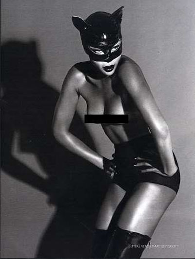 Naomi Campbell nei panni di Catwoman
