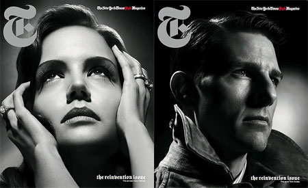 Katie Holmes e Tom Cruise su T Magazine