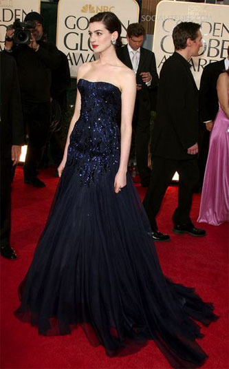 Anne Hathaway 2009 Golden Globe