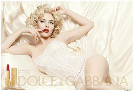 Dolce Gabbana Scarlett Johansson