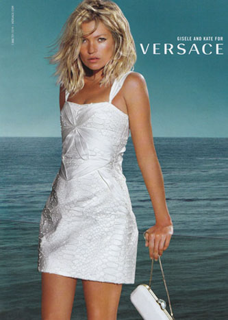 Gisele e Kate per Versace adv