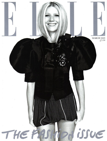 Gwyneth Paltrow sulla copertina di Elle Uk