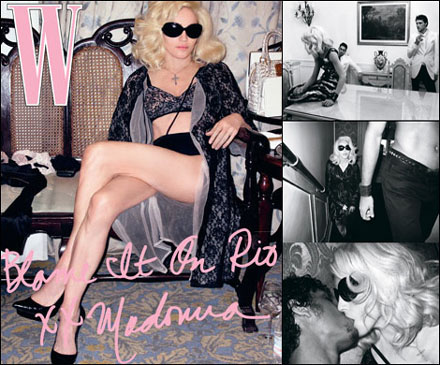 Madonna W magazine