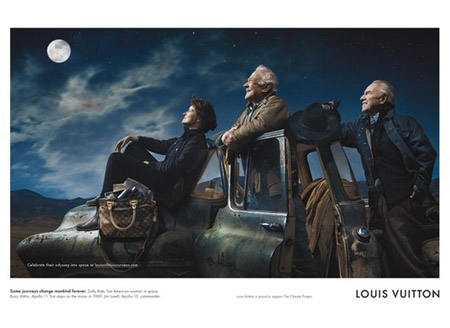 Louis Vuitton Astronaut Advertising