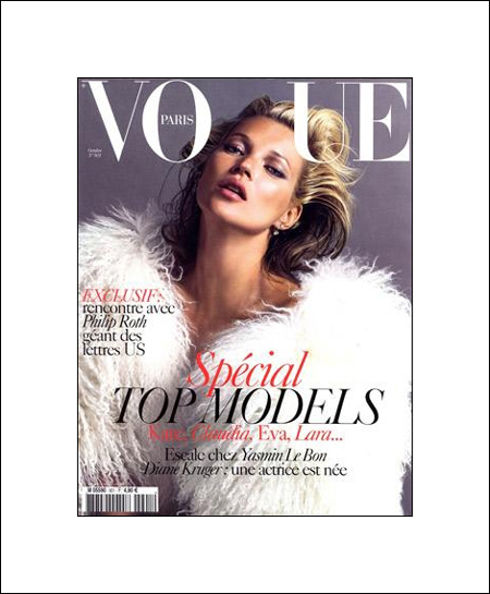 Il ritorno di Kate Moss su Vogue Paris e UK