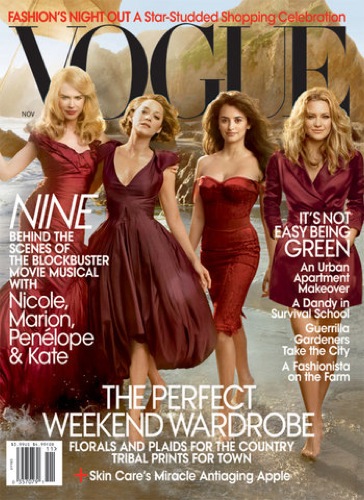 Penelope Cruz Nicole Kidman Kate Hudson Marion Cotillard Vogue