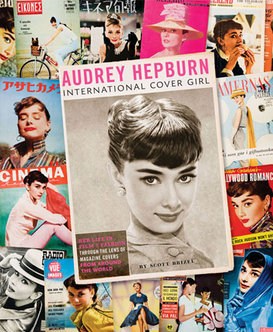 Audrey Hepburn International cover girl