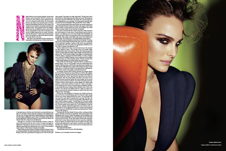 Natalie Portman su V magazine