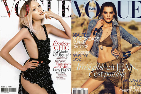 Gemma Ward Daria Werbowy Vogue Paris