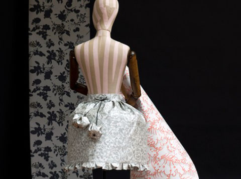 Vivienne Westwood wallpaper dress