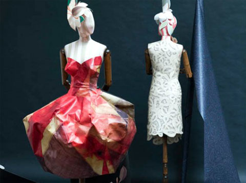 Vivienne Westwood wallpaper dress