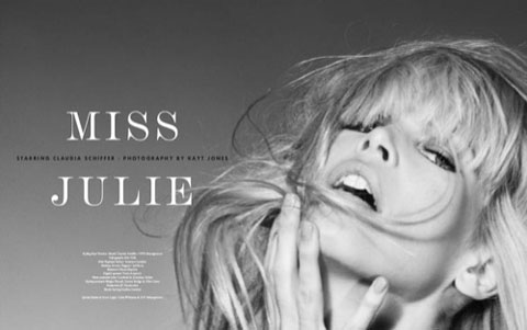 Claudia Schiffer VS magazine