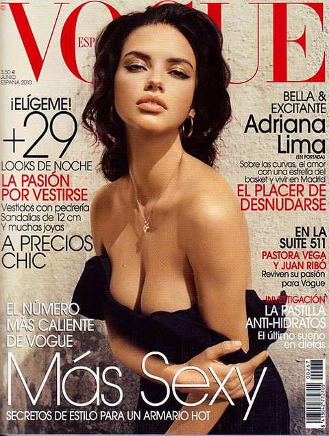 Adriana Lima Vogue Spagna