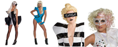 Costume Halloween Lady Gaga