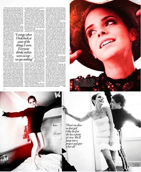 Emma Watson Vogue UK Dicembre 2010