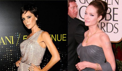 Victoria Beckham Angelina Jolie
