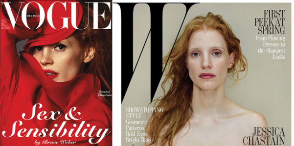 Jessica Chastain W mag