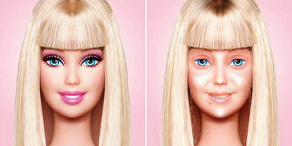 Barbie senza trucco