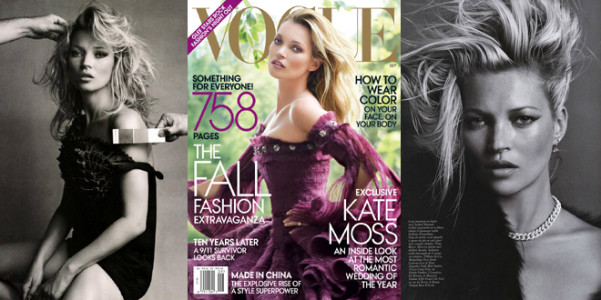 Kate Moss giornalista Vogue