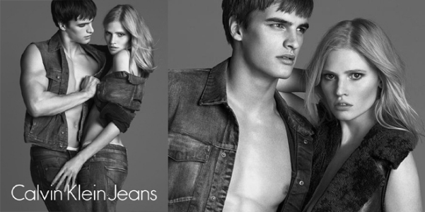 Lara Stone Calvin Klein Jeans