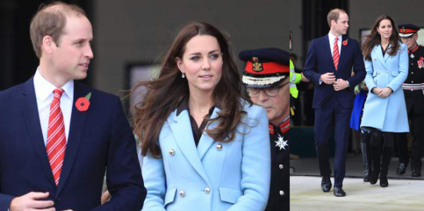 cappotto azzurro Kate Middleton