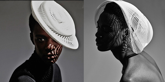 Cappelli stampa 3D Gabriela Ligenza
