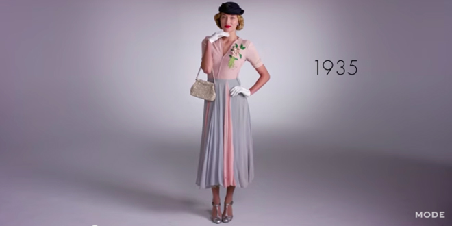 100 anni moda video