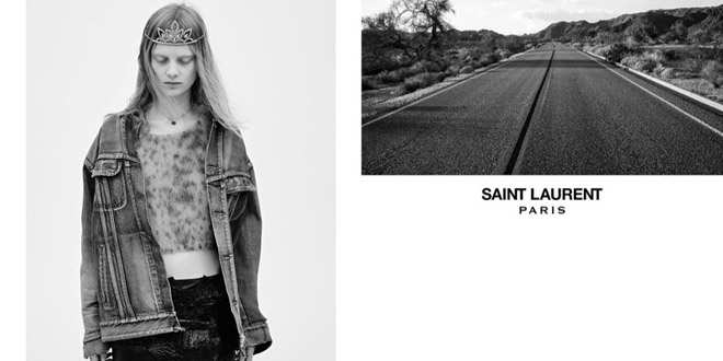 campagna Saint Laurent pe 2016